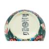Polmedia Polish Pottery Bowl 5-inch UNIKAT - Still Meadow Pattern Handmade in Boleslawiec Poland by Ceramika Bona + Certificate of Authenticity view 4