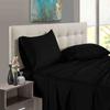 Exquisitely Luxurious Fully Elastisized Fitted Sheet with Fits Upto 18" Mattresses and 2 Pillow Cases, 100% Egyptian Cotton, 400 Thread Count-Ivory Stripe,Twin-XL Size view 1