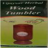 Vijaysar Herbal Tumbler Ayurvadic Wood Glass Control Diabetes & Sugar Ayurvedic (Brown, 100 ml) view 3