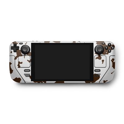 MightySkins Skin Compatible with Valve Steam Deck - Brown Cow | Protective, Durable, and Unique Vinyl Decal wrap Cover | Easy to Apply, Remove, and Change Styles | Made in The USA