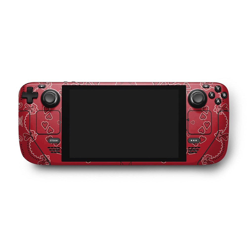MightySkins Skin Compatible with Valve Steam Deck - Bandana | Protective, Durable, and Unique Vinyl Decal wrap Cover | Easy to Apply, Remove, and Change Styles | Made in The USA
