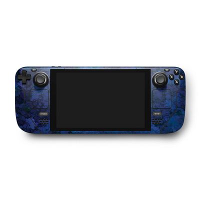 MightySkins Skin Compatible with Valve Steam Deck - Blue Ice | Protective, Durable, and Unique Vinyl Decal wrap Cover | Easy to Apply, Remove, and Change Styles | Made in The USA