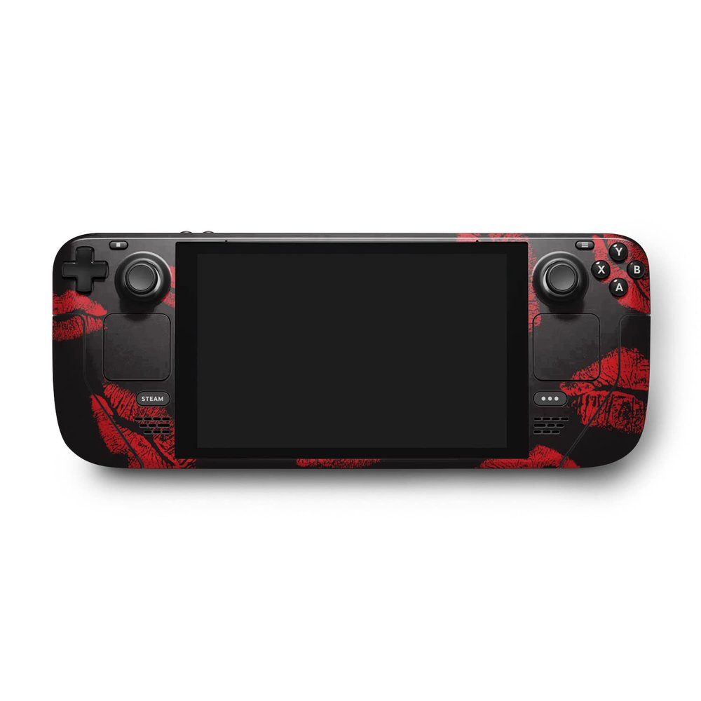 MightySkins Skin Compatible with Valve Steam Deck - Kiss Me | Protective, Durable, and Unique Vinyl Decal wrap Cover | Easy to Apply, Remove, and Change Styles | Made in The USA