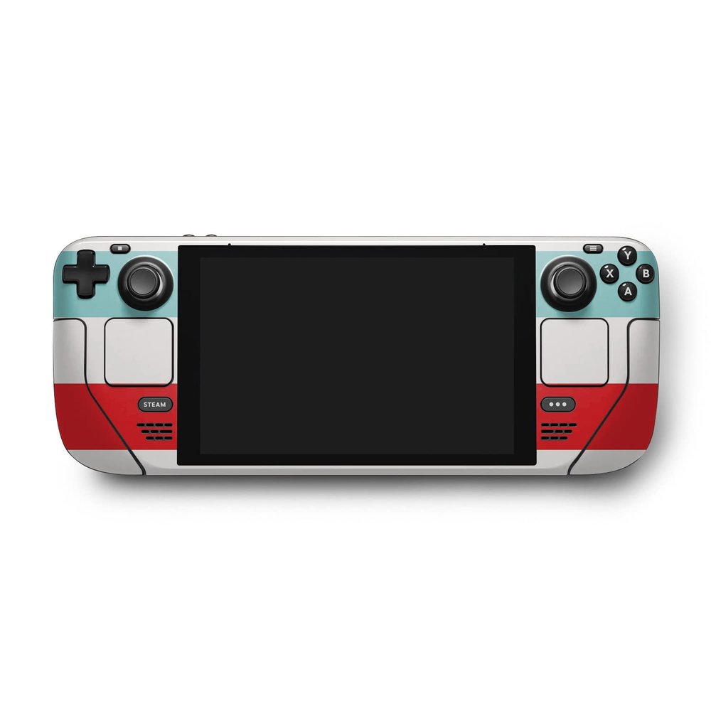 MightySkins Skin Compatible with Valve Steam Deck - Sailor Stripes | Protective, Durable, and Unique Vinyl Decal wrap Cover | Easy to Apply, Remove, and Change Styles | Made in The USA