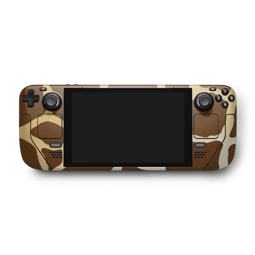 MightySkins Skin Compatible with Valve Steam Deck - Giraffe | Protective, Durable, and Unique Vinyl Decal wrap Cover | Easy to Apply, Remove, and Change Styles | Made in The USA