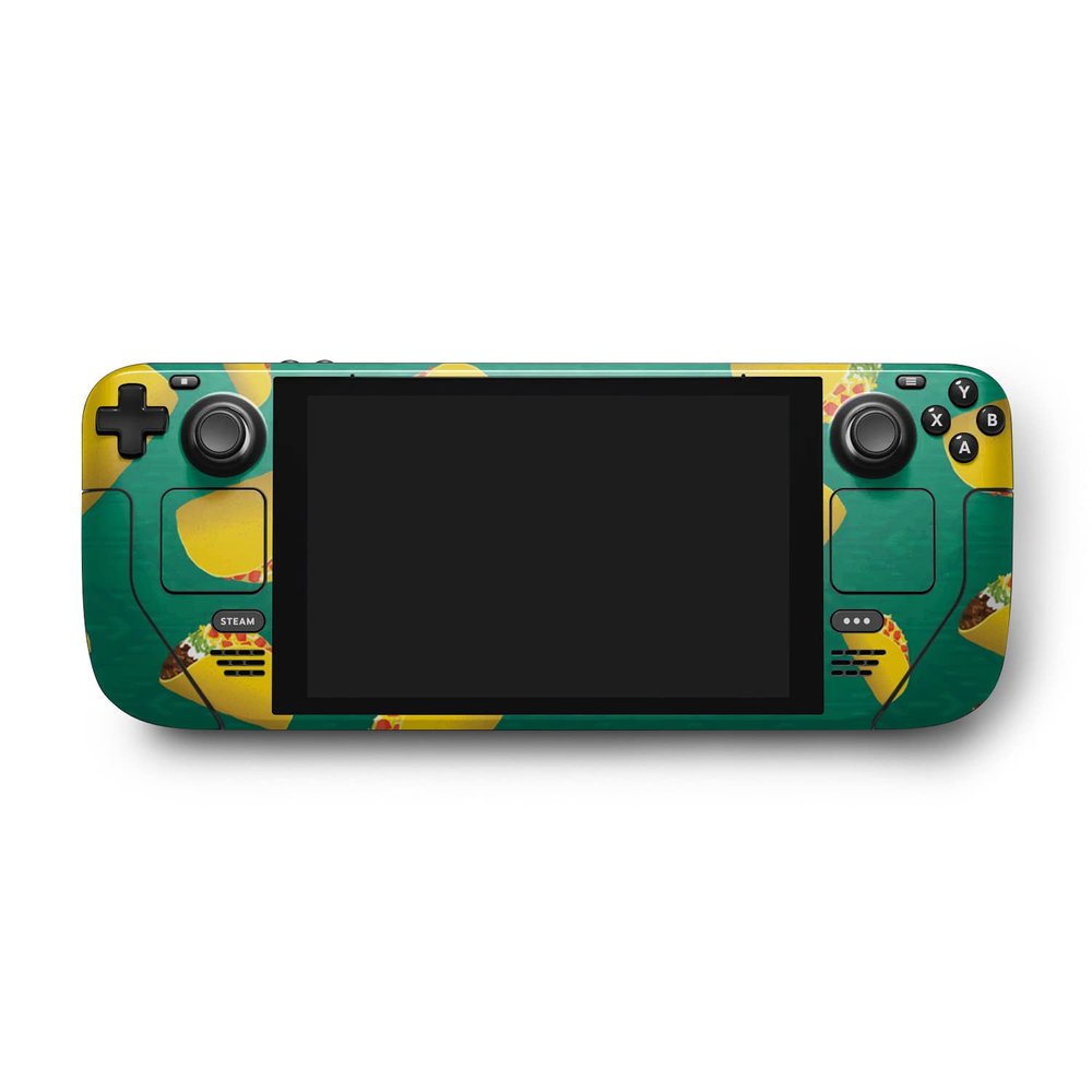 MightySkins Skin Compatible with Valve Steam Deck - Tacos | Protective, Durable, and Unique Vinyl Decal wrap Cover | Easy to Apply, Remove, and Change Styles | Made in The USA