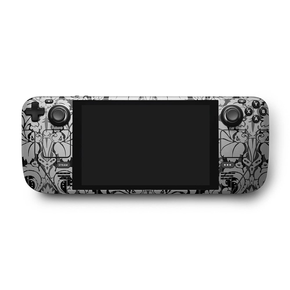 MightySkins Skin Compatible with Valve Steam Deck - Floral Retro | Protective, Durable, and Unique Vinyl Decal wrap Cover | Easy to Apply, Remove, and Change Styles | Made in The USA
