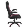 Aon Archeus Ergonomic Gaming Office Chair  High-Back Racing-Style Gamer Seat w/Lumbar Support, Tilt Recline & Flip-Up Arms  Comfortable PC Chair  Black/Pink view 4
