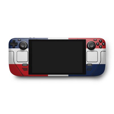 MightySkins Skin Compatible with Valve Steam Deck - Dominican Flag | Protective, Durable, and Unique Vinyl Decal wrap Cover | Easy to Apply, Remove, and Change Styles | Made in The USA
