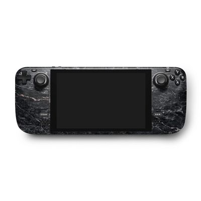MightySkins Skin Compatible with Valve Steam Deck - Onyx Marble | Protective, Durable, and Unique Vinyl Decal wrap Cover | Easy to Apply, Remove, and Change Styles | Made in The USA