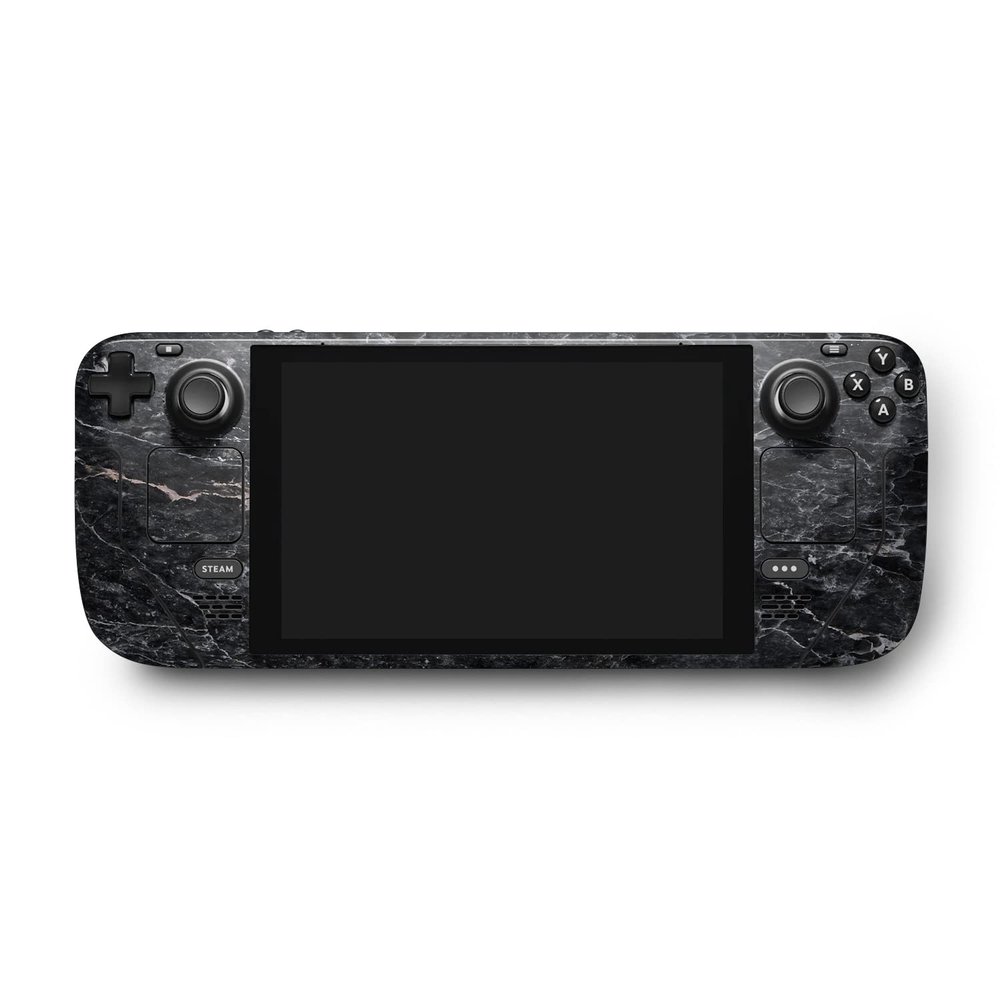 MightySkins Skin Compatible with Valve Steam Deck - Onyx Marble | Protective, Durable, and Unique Vinyl Decal wrap Cover | Easy to Apply, Remove, and Change Styles | Made in The USA