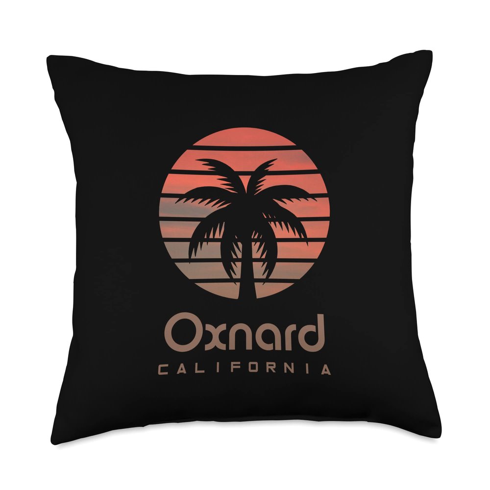 California Oxnard Throw Pillow