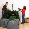 Primode Christmas Tree Storage Bag | Tall Disassembled Tree I Holiday Tree Storage Case | Protective Zippered Artificial Xmas Tree Bag (7.5ft, Gray) view 2