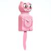 Pink Satin Miss Kitty-Cat Klock view 2