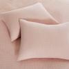Levtex Home Cross Stitch Reversible King/Cal King Quilt Set (106x92in) and 2 Pillow Shams (36x20in) - Stitch Texture - Blush - Cotton King Size Quilt Bedding Set - Lightweight Soft Pre-Washed view 3