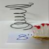 Galaxy Supply Inc. Upholstery Coil Spring for Seat, Open End. 8" Height 9 Gauge, We Sold by 16 Pcs/Box + 1 Pair of Working Glove. view 1