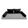 SLIPCOVER ONLY Same Pipe Twin Style V1 Velvet Indoor Daybed Bolster Pillow AD374 view 2