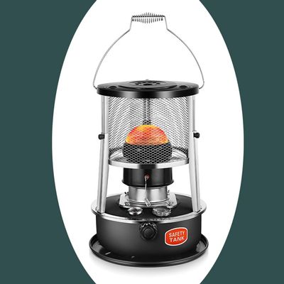 WEBUP Kerosene Heater Stove Non Electric Heaters for Indoor Camping Stove Space Oil Heater Lightweight Burner 4.5L/6L Portable Warming Stove (Color : Black, Size : 4.5L)