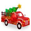 33 Inch Wide - Light-Up Tinsel Truck with Holiday Tree - 105 Clear Lights - Pre-Lit view 1