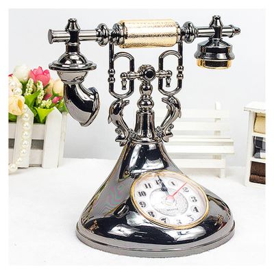 Advanced Home Telephone Retro Vintage Telephone Retro Design Dektop Telephone Handicraft Retro Home Bookshelf Desk Decoration