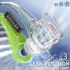 FrSara Bladeless Portable Neck Fan, 5200mAh, 3-Speed, 360 Surround Wind, Ultra-Quiet, USB Rechargeable, Wearable Portable Fan, Avocado Green view 4
