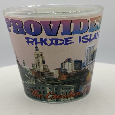 646 PROVIDENCE Rhode Island SHOT GLASS 2 OZ.
