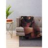 Custom Blanket with Photo Text Personalized Throw Blanket Picture Blanket for Baby Mother Father Friends Lovers Dog Cat Gift (A,59 * 86in 150x220cm) view 2