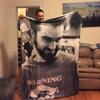 Custom Blanket with Photo Text Personalized Throw Blanket Picture Blanket for Baby Mother Father Friends Lovers Dog Cat Gift (A,59 * 86in 150x220cm) view 4