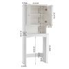 Bathroom Shelf Over-The-Toilet Bathroom SpaceSaver Cabinet Organizer view 3