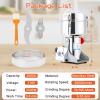 BAOJIAFU Electric Grain Mill Grinder 2000g High-speed Grain Spice Herb 3500W Dry Grinder Machine 304 Stainless Steel Superfine powder high-speed grain mill 36000r/min for Kitchen Home and Commercial view 2