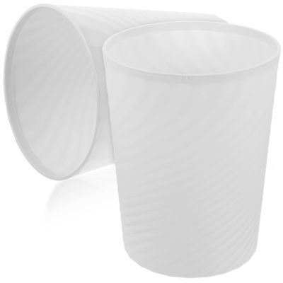 Cabilock 2pcs Threaded Trash Can Trash Can for Office for Home Waste Bucket Bathroom Garbage Can Office Trash Container Multi-Function Waste Basket Bathroom Paper Bucket Waste Bin