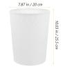 Cabilock 2pcs Threaded Trash Can Trash Can for Office for Home Waste Bucket Bathroom Garbage Can Office Trash Container Multi-Function Waste Basket Bathroom Paper Bucket Waste Bin view 2