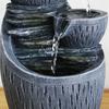 BNNP Tabletop Water Fountain Desktop Fountain Ceramic Circulating Water Fountain Indoor Decoration Zen Meditation Decorative Waterfall - for Office Home Decor view 3