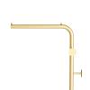 DR.IRON Modern Gold Coat Racks Freestanding Hall Coat Tree,Hat Racks with Marble Base & Coat Hanger with Umbrella for Entryway Hallway, Office or Bedroom view 3