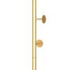 DR.IRON Modern Gold Coat Racks Freestanding Hall Coat Tree,Hat Racks with Marble Base & Coat Hanger with Umbrella for Entryway Hallway, Office or Bedroom view 4