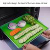 Food Grade High Temperature Resistant Avoid Sticking Fruit Dehydrator Sheets, 4Pcs Silicone Dehydrator Mats, Nonstick Baking Rug Mat, for Jerky, Fruit, Herbs, Chips, Flax Crackers Crusts (Green), view 2
