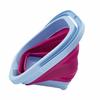 SAMMART Collapsible Rectangular Cleaning Bucket 5L (1.3 Gallon)- Foldable Camping Beach Sand Water Pot Pail- Portable Space Saving Tub for Household, Outdoor Washing (Cool Blue/Flamingo (Set of 2)) view 3