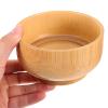 FOMIYES 2sets Diy Facial Mask Bowl Set Elegant Wooden Mixing Bowl with Anti-drop Brush Kit for Convenient Home Use Portable and Easy to Clean Spa Tool view 4