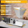 4L Tabletop Electric Grinder Wet and Dry Grinder Corn Grain Wheat Feed Grinder 2 Roll Dry Grain Cereal Grinder Home Brewing Mill 110V view 3