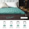 Non-Slip Tatami Floor Mattress Full Size Foldable Futon Mattress Pad Single Double Sleeping Mattress for Floor Adult Dormitory Mattress Roll Up Floor Lounger Couch Bed,White,200x220cm(79 * 86in) view 4