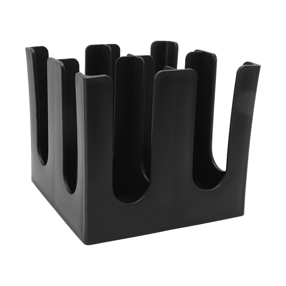 Square 4 Grids Breakroom Coffee Condiment and Cup Storage Organizer,Cup and Lid Holder,Paper Cup Dispenser Storage Holder for Home, Office, Coffee Shops, Cafe, Restaurant, Lounge, 4 Cup Dispenser