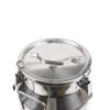 3Gal Stainless Steel Milk Can 12L, Dairy Pot with Sealed Lid 304 Heavy Duty Bucket GDAE10 Liquid Storage Canister Oil Barrel Pail Jug Wine Tea Beer for Home Bar Kitchen Industry view 4