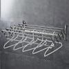 Wall Mounted Laundry Drying Rack Retractable Folding Airer Garment Clothline Dryer Rack Bathroom Towel Holder Space Saver Clotheshorse for Indoor Outdoor (80cm/31.5inch) view 4