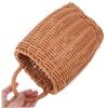 Storage Basket Woven Rattan Hanging Basket: Wall Fruit Storage Holder Wicker Garlic Onion Egg Planter Container for Vegetable Kitchen Living Room Bedroom Flower Pots Outdoor view 3