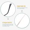 iplusmile Metal Glasses Replacement Arms 5.5 Inch Eyeglass Temple Legs for Sunglasses and Eyeglasses Repair Durable Lightweight Silver Pair view 4