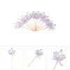 Princess Crown Cupcake Toppers,10Pcs Dessert Cupcake Toppers Cake Picks for Birthday Baby Shower Party Decorations(silver) view 3