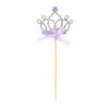 Princess Crown Cupcake Toppers,10Pcs Dessert Cupcake Toppers Cake Picks for Birthday Baby Shower Party Decorations(silver) view 4