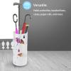 BEWBBAT Umbrella Stand Rack for Entryway, Freestanding Round Metal Umbrella Holder, Rain Collection Umbrella Organizer Bin for for Can Walking Stick, Home Office Decor, Hold 4-5 Umbrellas view 4
