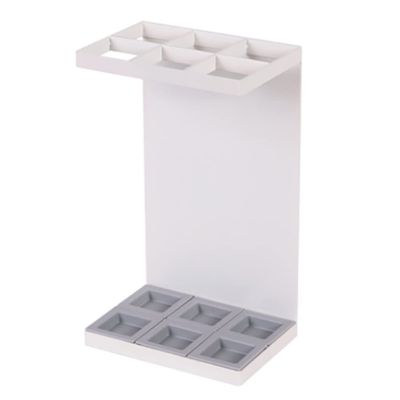 Ryakos Umbrellas Storage Rack 6 Holes Umbrella Stand with Drip Tray Umbrella Holder Umbrella Rack for Home Hotel Corridor Living Room Umbrella Holder for Entryway