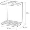 Ryakos Umbrellas Storage Rack 6 Holes Umbrella Stand with Drip Tray Umbrella Holder Umbrella Rack for Home Hotel Corridor Living Room Umbrella Holder for Entryway view 2